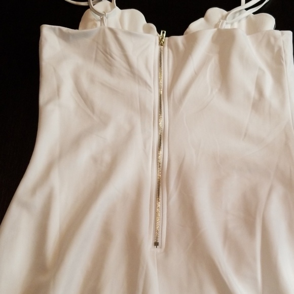 White Mini Dress - Picture 2 of 3